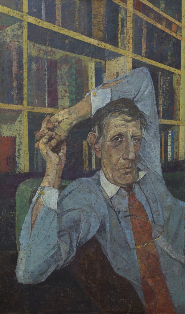 Jonathan Miller, Oil on Gesso Panel, 103 x 61 cm